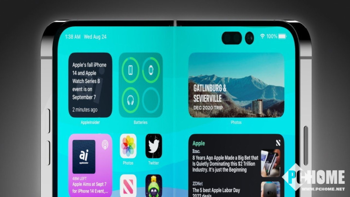折叠屏iphone_折叠屏难产 苹果iPhone Fold最快2026年推出_