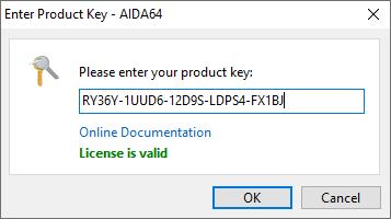 AIDA64 免费行业代码